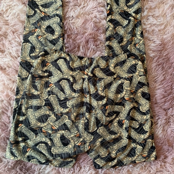 LuLaRoe Cowboy Boot Leggings - Picture 2 of 4